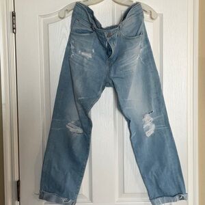 Women’s AG distressed jeans